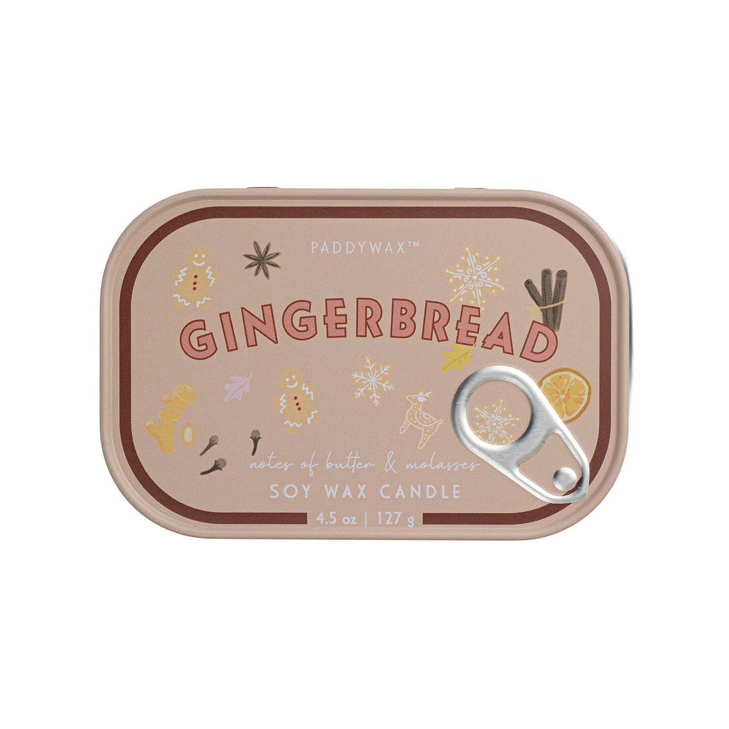 Paddywax – Vela Aromática Bistro 4.5oz/127g | Gingerbread - Gingerbread – imagen 1