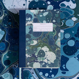 DesignWorks Ink – Marble Soft Cover Cuaderno - Teal – vista 12