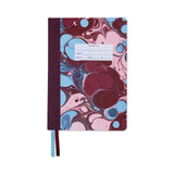DesignWorks Ink – Marble Soft Cover Cuaderno - Burgundy Sky