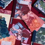 DesignWorks Ink – Marble Soft Cover Cuaderno - Burgundy Sky – vista 12