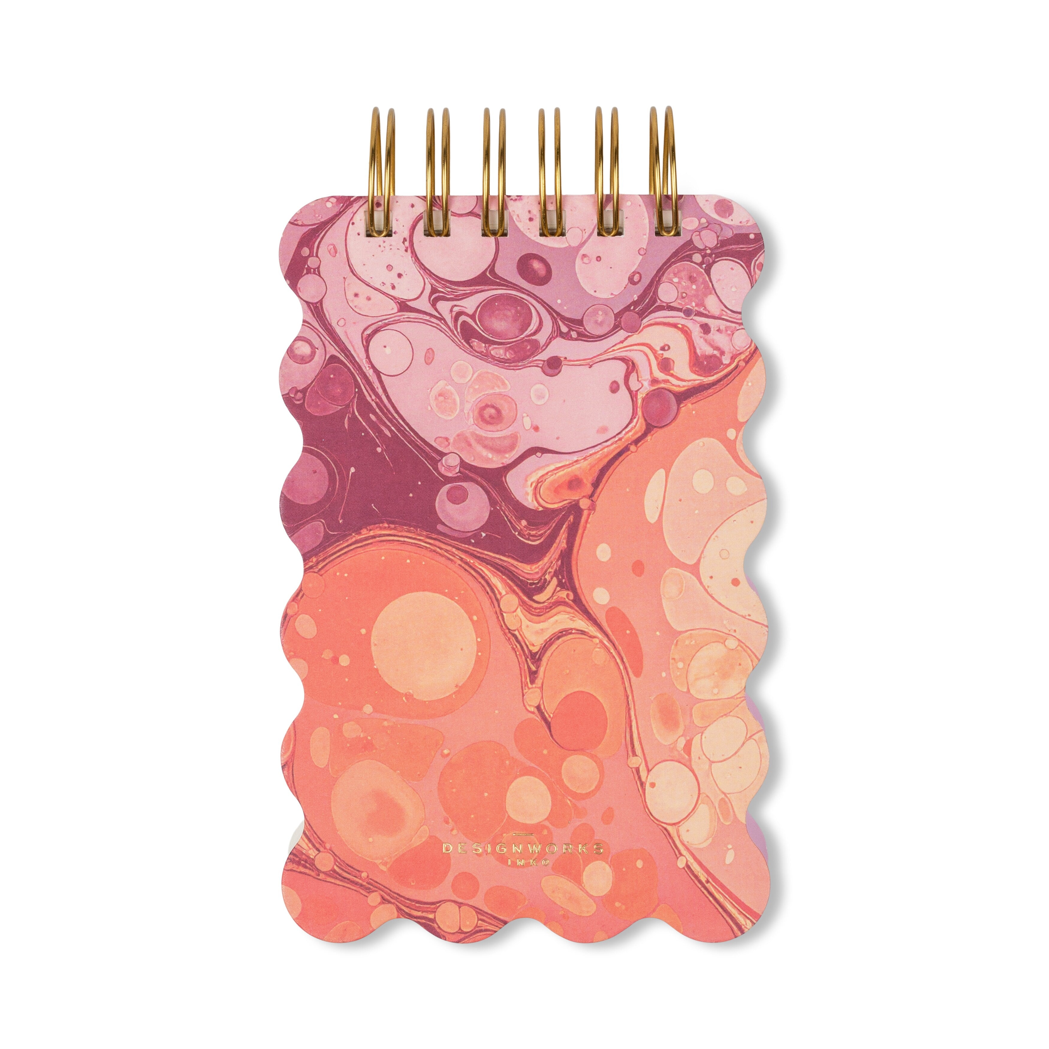 DesignWorks Ink – Marble Wavy Bloc de notas - Cherry Peach – vista 4
