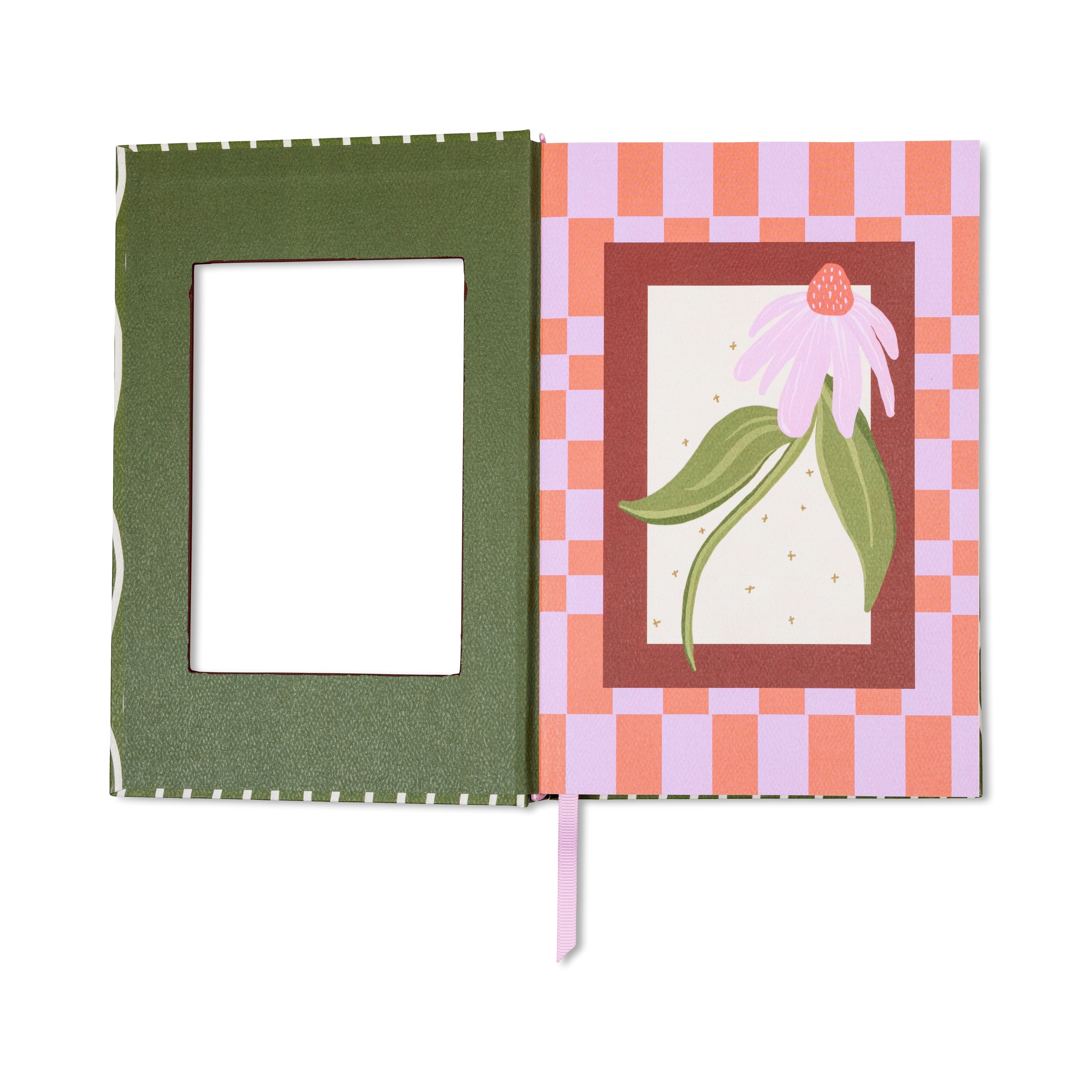 DesignWorks Ink – Framed Floral Cuaderno - Coneflower – vista 2