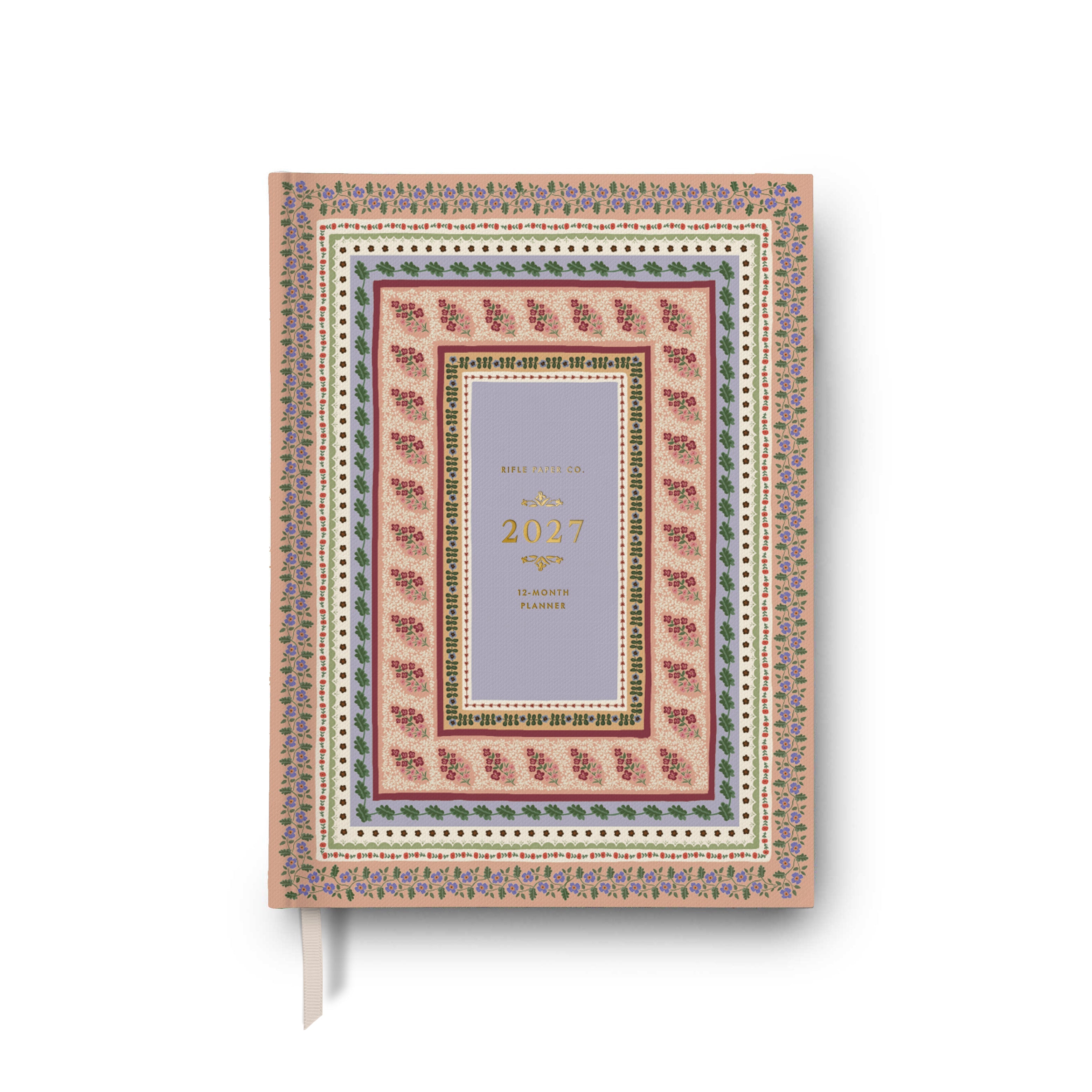 Cubierta de la agenda 2027 Paisley de Rifle Paper Co.
