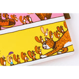 Hobonichi - Funda Cousin A5 | 100%ORANGE: Where’s the Squirrel Going