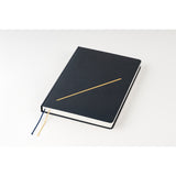 Hobonichi - Agenda Hobonichi Techo 2026 HON A5 | Inglés - Día Página - Enero a Diciembre | Slash (Navy)