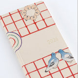 Hobonichi - Agenda Weeks | Unsodo Bijutsukai (Blue Pigeons) - Semanal - Inicio Abril 2026  - Japonés