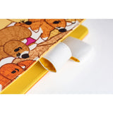 Hobonichi - Funda A6 Original Size | 100%ORANGE Squirrel Squadron