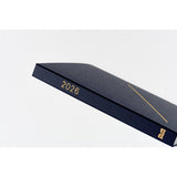 Hobonichi - Agenda Hobonichi Techo 2026 HON A5 | Inglés - Día Página - Enero a Diciembre | Slash (Navy)