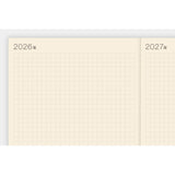 Hobonichi 5-Year Techo Japanese Book (2026-2030) A6  | Five years in one book