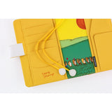 Hobonichi - Funda A6 Original Size | 100%ORANGE Squirrel Squadron