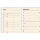 Hobonichi 5-Year Techo Japanese Book (2026-2030) A5  | Five years in one book