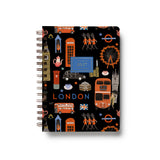 Cubierta de la agenda 2027 London de Rifle Paper Co.