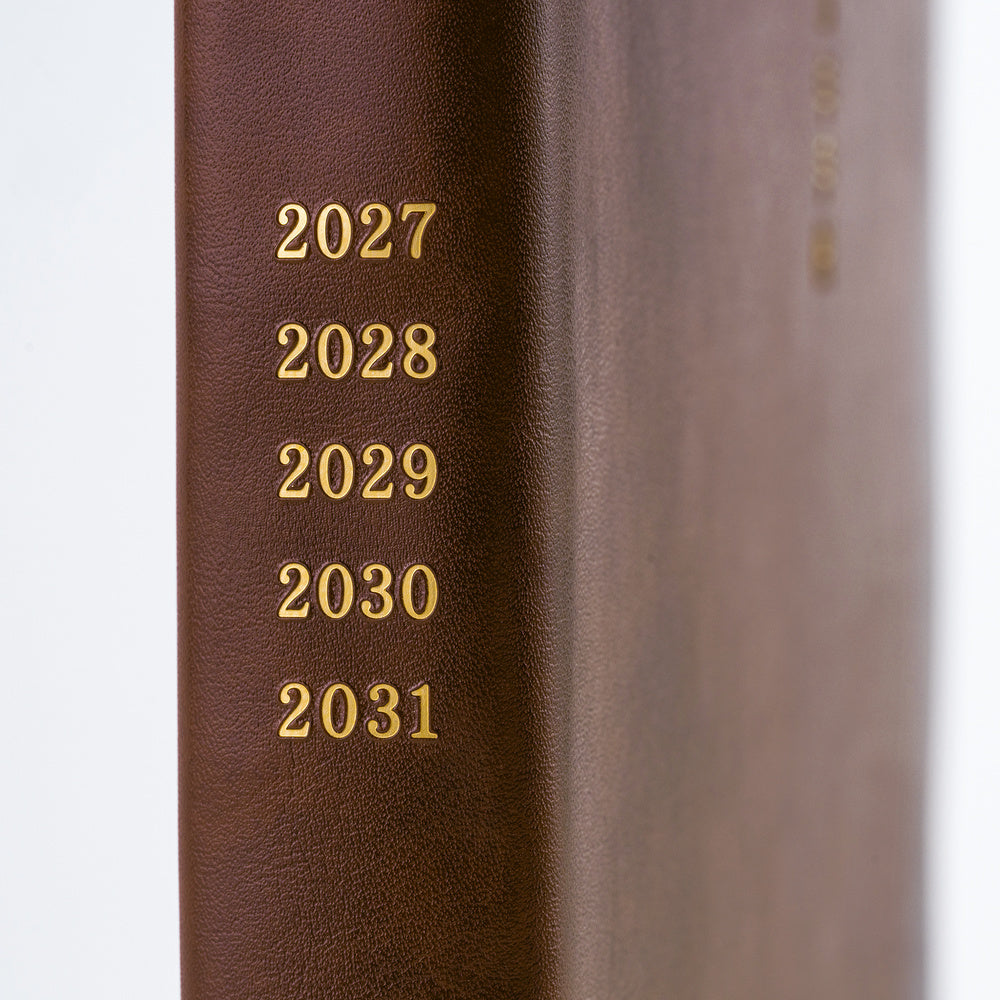 Hobonichi - Agenda 5-Year Techo 2027-2031 A5 en japonés | Large Hobonichi 5-Year Techo Japanese Book (2027-2031) [A5 size]…