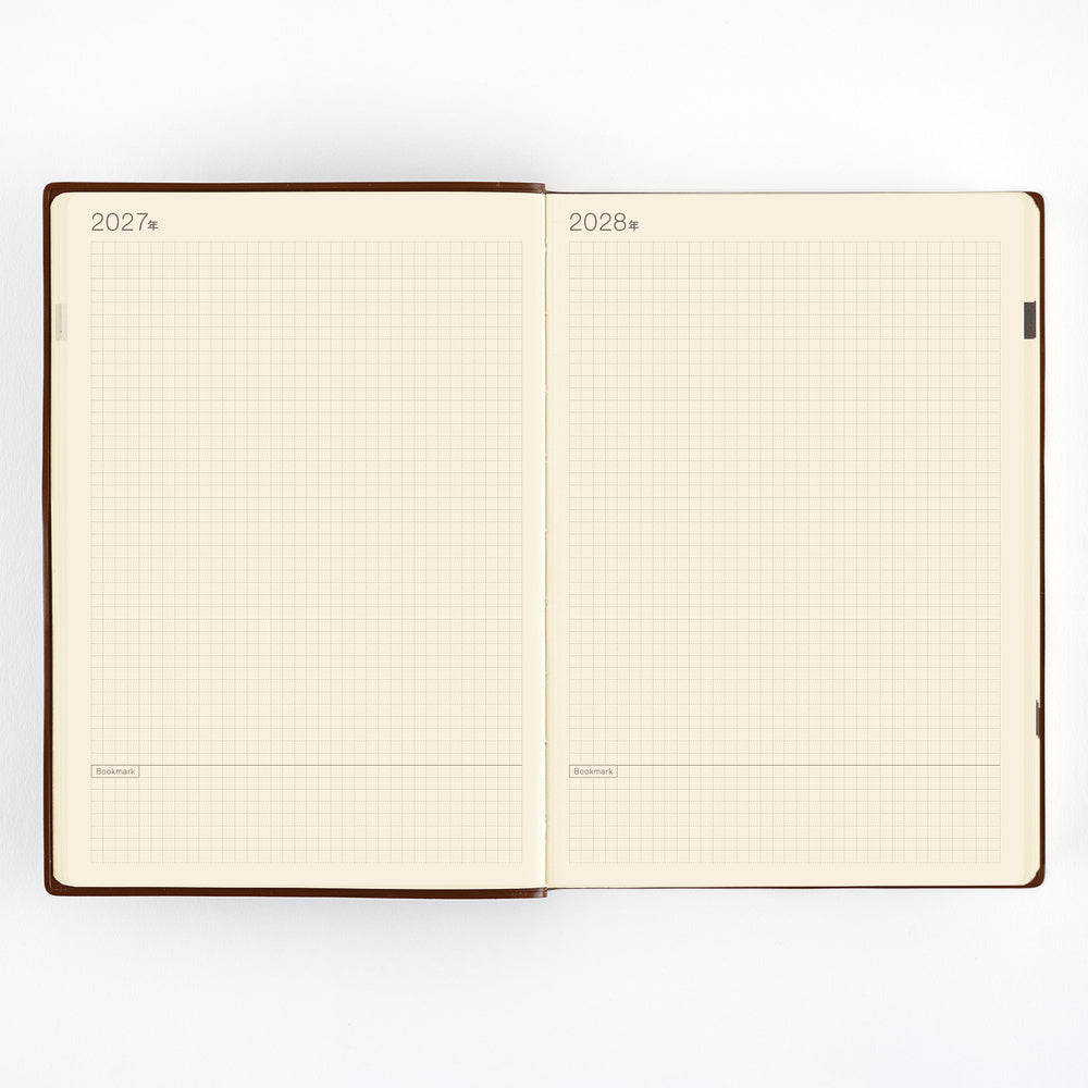 Hobonichi - Agenda 5-Year Techo 2027-2031 A5 en japonés | Large Hobonichi 5-Year Techo Japanese Book (2027-2031) [A5 size]…