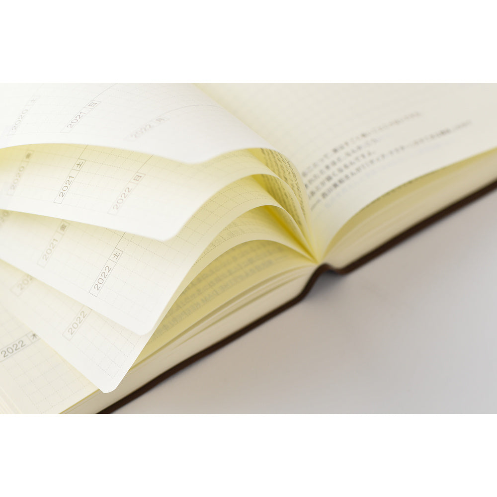 Hobonichi - Agenda 5-Year Techo 2027-2031 A6 en japonés | Hobonichi 5-Year Techo Japanese Book (2027-2031) [A6 size] ·…