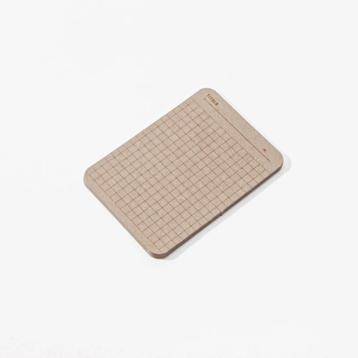 Foglietto - Quadrato Fichas A7 | 120 O 60 TARJETAS | VARIOS COLORES