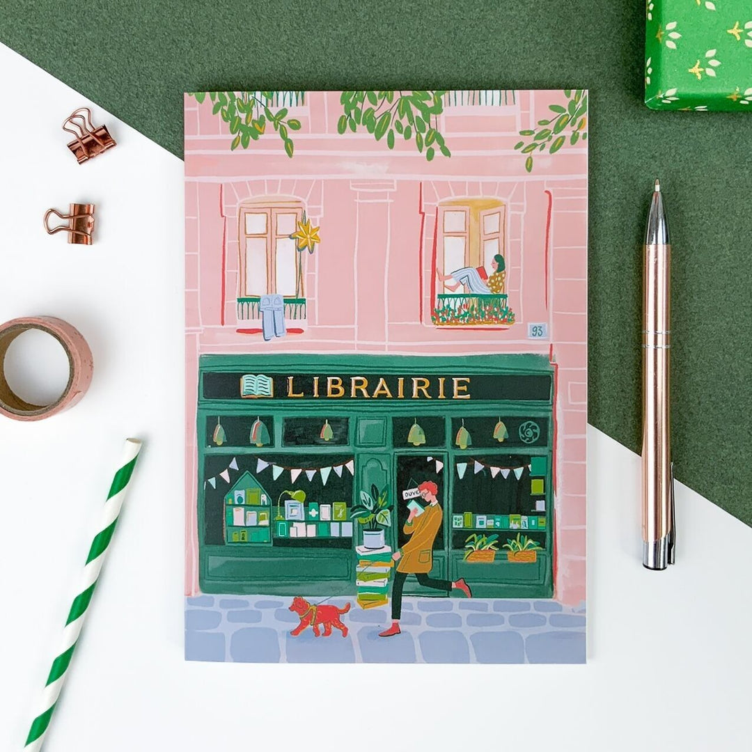 Flore Petit - Cuaderno La Librairie | A5 | Hojas con Líneas
