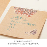 Midori - Pegatinas Transfer Sticker for Journaling | Motif Flower