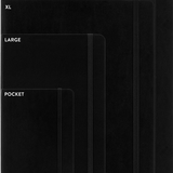 Moleskine - Cuaderno Classic XL 19x25 cm Tapa blanda | Negro