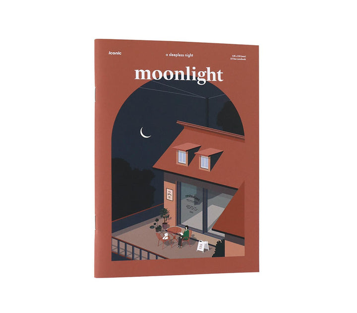 Iconic  Cuaderno Haru A5 | 07 Moonlight | Hojas con Líneas