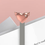 meta[l]morphose® - Marcapáginas | Corazón Rosa