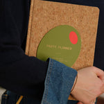 Planificador Cork Olive en uso