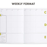 Hightide - 2025 Diary Katy B6 Semanal | Dic 2024 a Dic 2025 | Blue