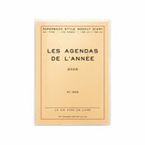 Hightide - Agenda 2025 Semanal Poche A6 Les Agendas | Oct 2024 a Ene 2026 | Cream