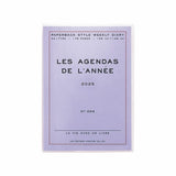 Hightide - Poche A6 Les Agendas Diary 2025 Weekly A6 | Oct 2024 a Ene 2026 | Lavender