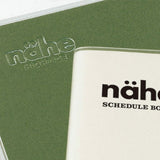 Hightide - 2025 Diary Nahe Square Planificador Mensual | Oct 2024 a Ene 2026 | Mint