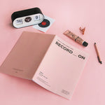 Record On Monthly A4 2027 · Misty Pink