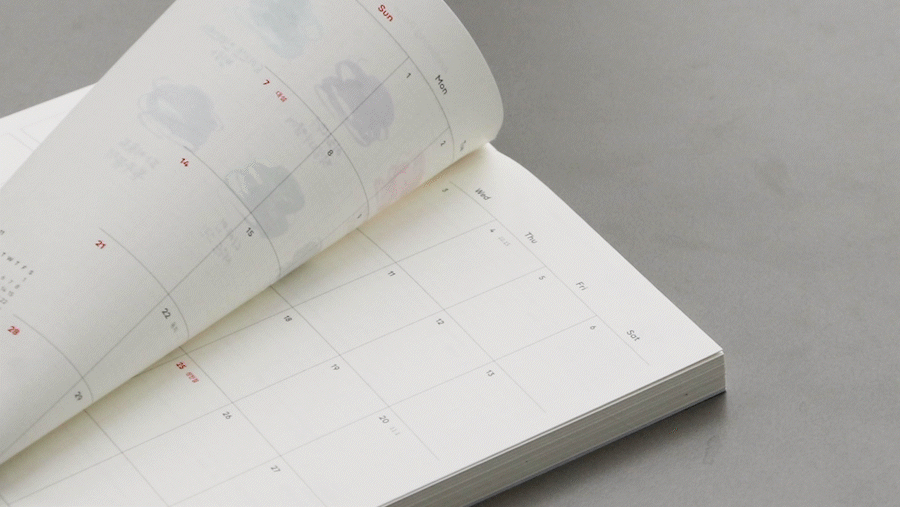 Iconic Solitude Diary 2027 — original detalle e interior 7