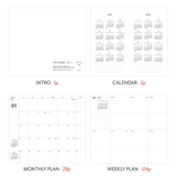 Iconic - Agenda semanal The Planner S 2027 | Cream Mint