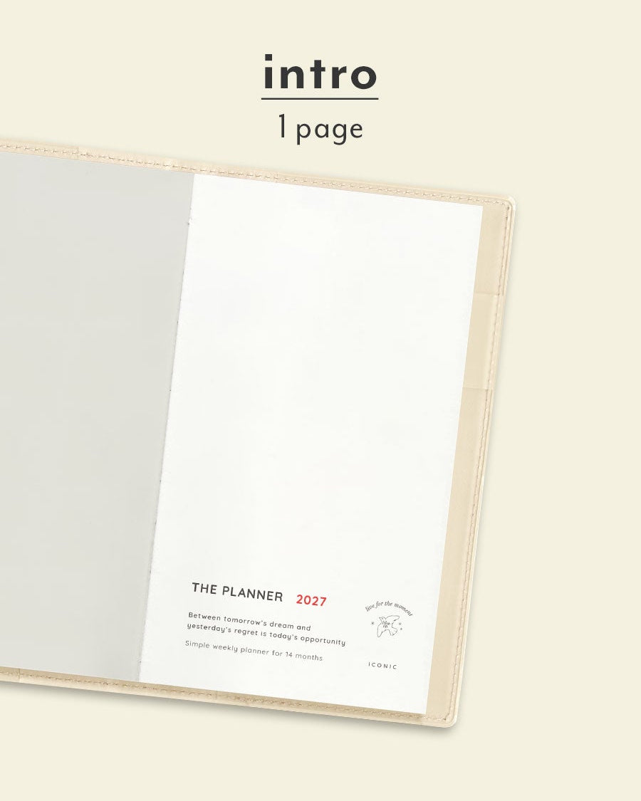 Iconic The Planner S 2027 — original detalle e interior 8