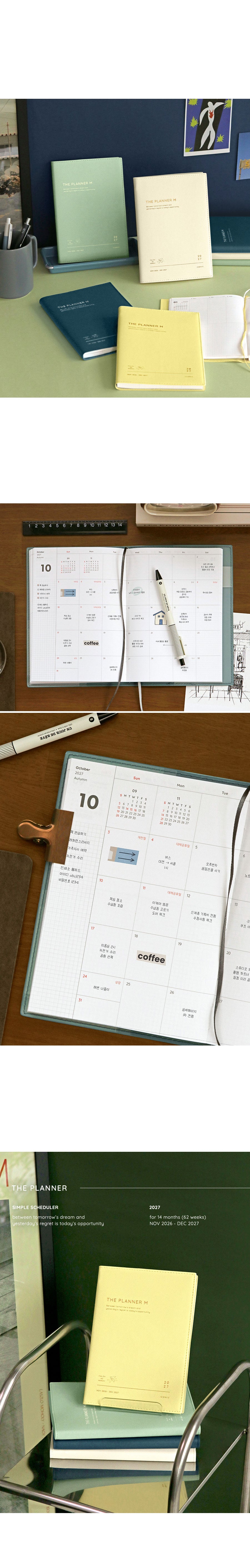 Iconic The Planner M 2027 — original detalle e interior 8