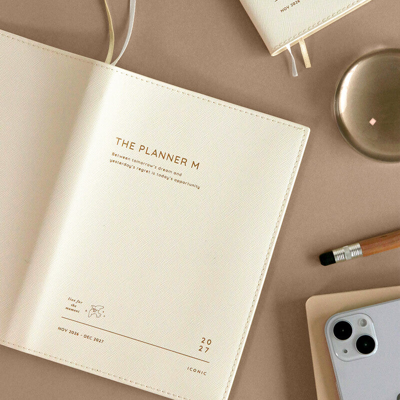 The Planner M 2027 · Milk White