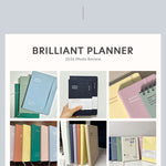 Iconic Brilliant Weekly Planner 2027 — original detalle e interior 1