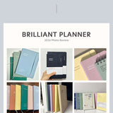 Iconic Brilliant Weekly Planner 2027 — original detalle e interior 1