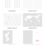 Iconic Brilliant Weekly Planner 2027 — original detalle e interior 7