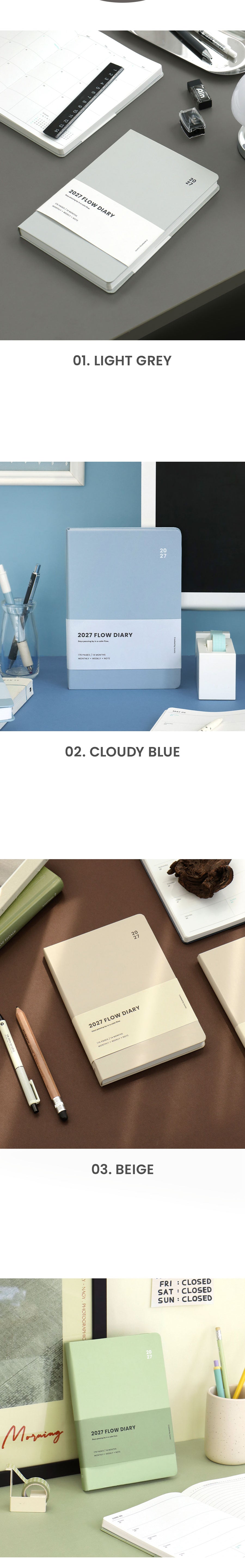 Iconic Flow Diary 2027 — original detalle e interior 6