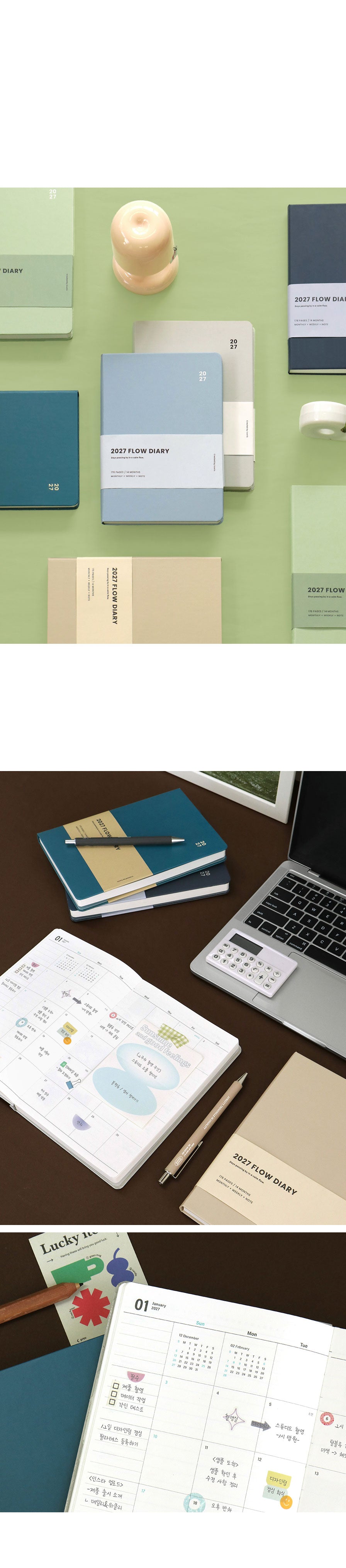 Iconic Flow Diary 2027 — original detalle e interior 11