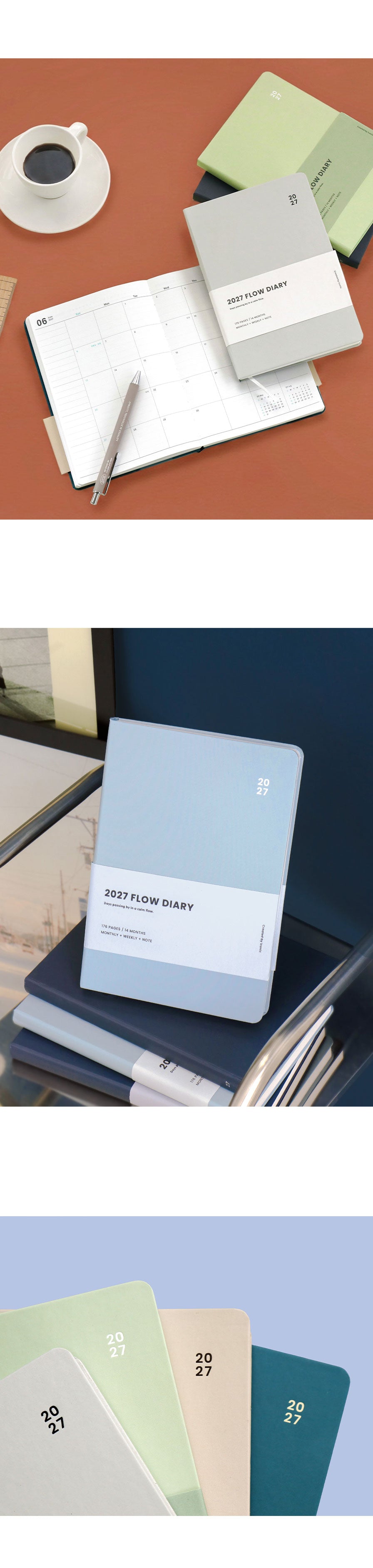 Iconic Flow Diary 2027 — original detalle e interior 12