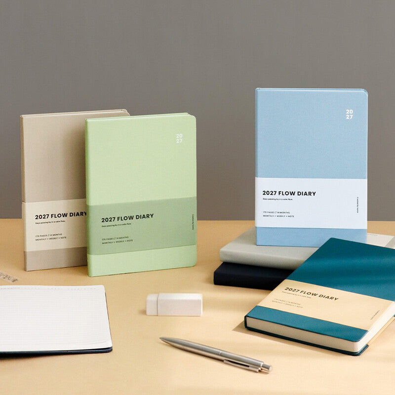 Flow Diary 2027 — colección e interior