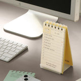 Iconic - Libreta To do list - Flow checklist | 01 Butter yellow