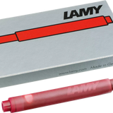 LAMY - T 10 Ink cartridges 5 units | Red