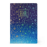 Legami – Medium A5 Notebook - White | Stars