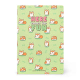 Legami – Medium A5 Notebook - White | Corgi
