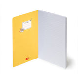 Legami – Medium A5 Notebook - Striped | Sushi Cat