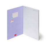 Legami – Medium A5 Notebook - White | Unicorn