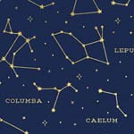 Legami – Medium A5 Notebook - White | Stars